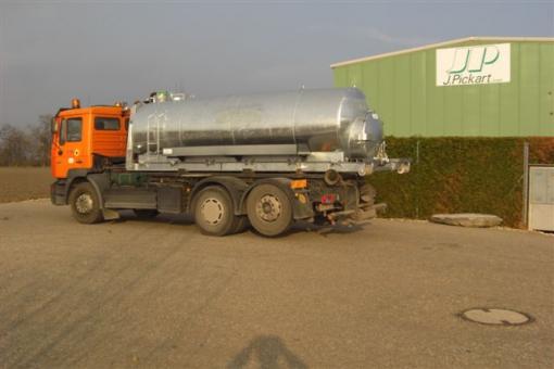 Saugfass auf Wechselrahmen, Pickart Fahrzeugtechnik GmbH